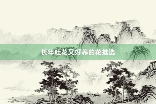 长年吐花又好养的花推选