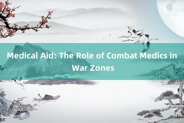 Medical Aid: The Role of Combat Medics in War Zones